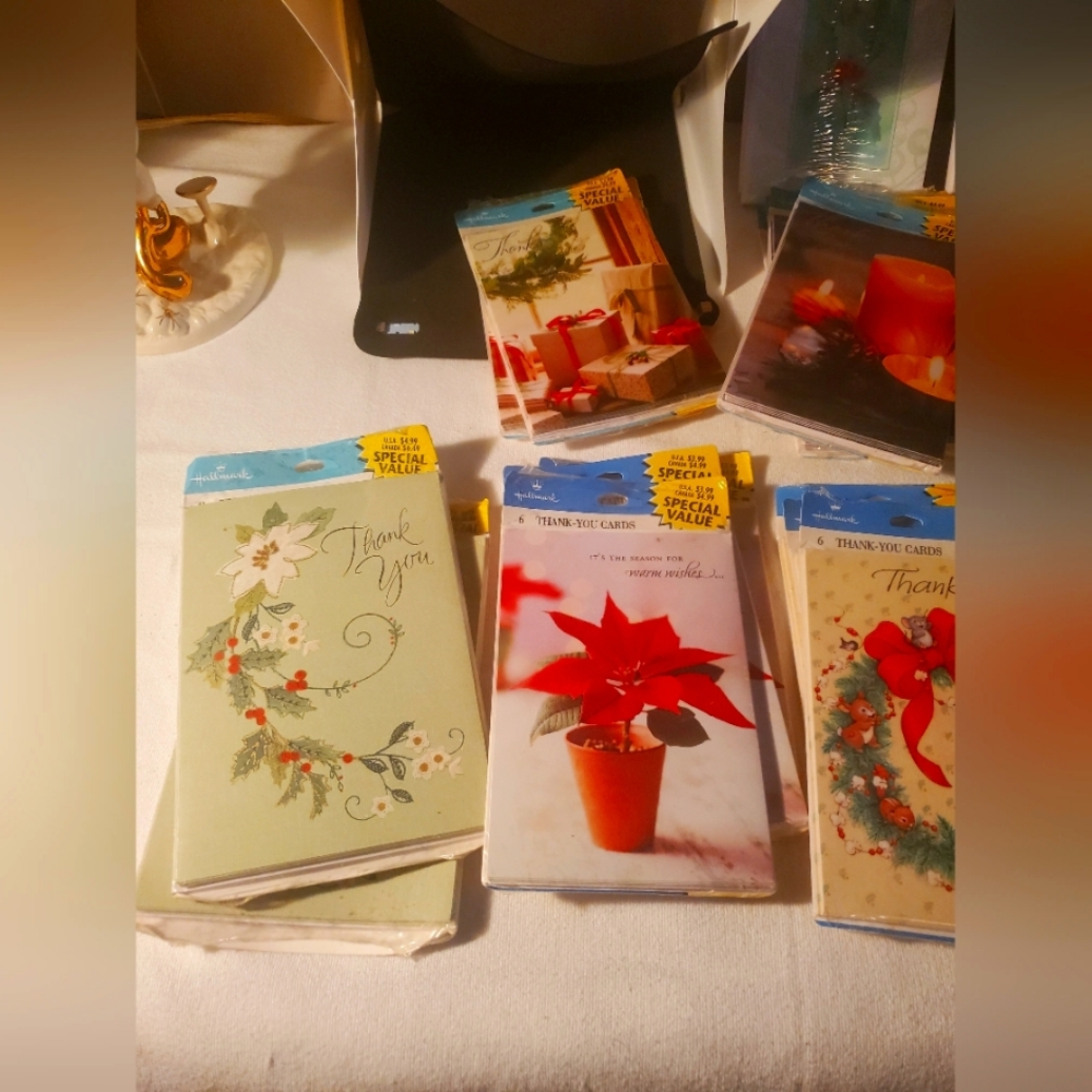 Bulk Assortment Hallmark Greeting Cards (Thank-You Cards)